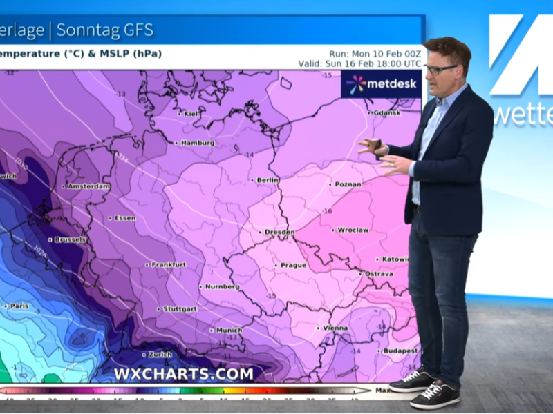 Es könnte ziemlich kalt werden bei uns in Niedersachsen...