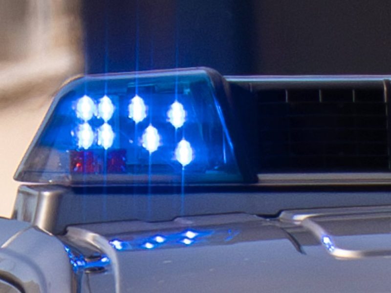 Blaulicht Polizeiauto