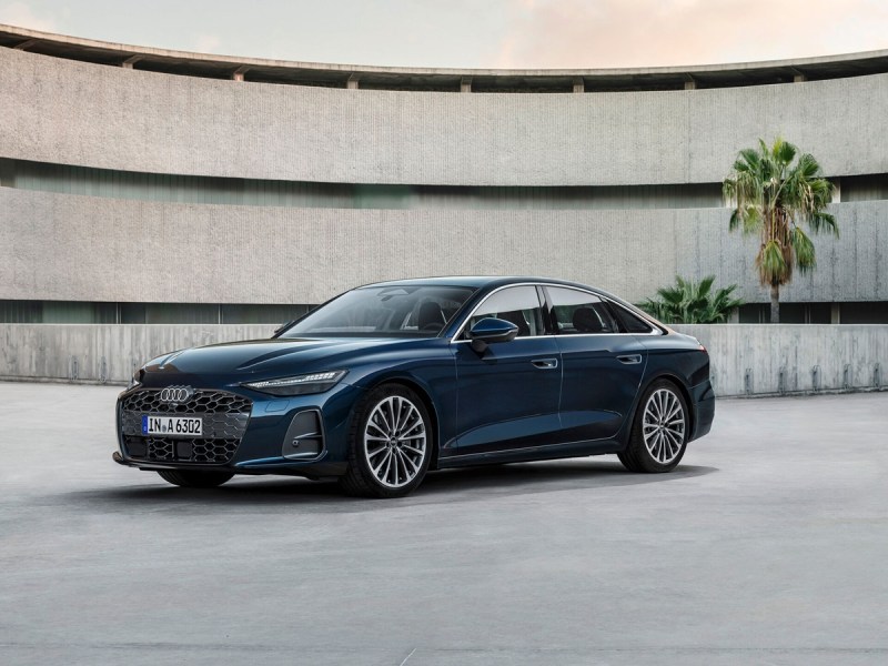 VW-Tochter Audi präsentiert die neue A6 Limousine.
