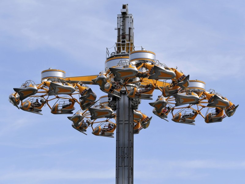 Der ehemalige Conor aus dem Heide Park in Niedersachsen hat ein neues Aussehen bekommen. (Archivbild)