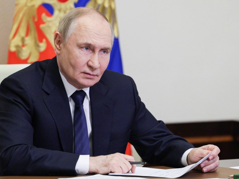 Putin im Visier der internationalen Justiz.